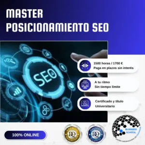 Máster Posicionamiento Seo