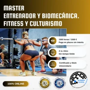 MÁSTER ENTRENADOR PERSONAL: FITNESS Y CULTURISMO