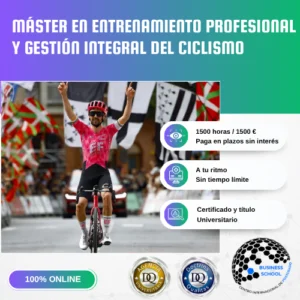 Máster Entrenamiento Profesional Ciclismo