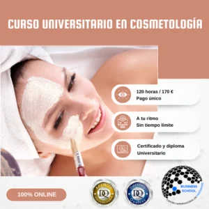 CURSO UNIVERSITARIO COSMETOLOGÍA