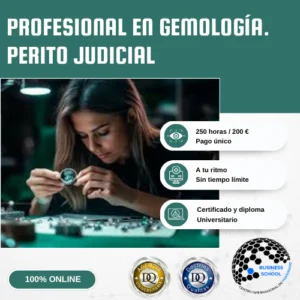 CURSO UNIVERSITARIO GEMOLOGÍA