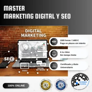 Máster Marketing Digital Y Seo