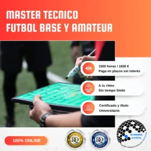 Máster Técnico Fútbol Base Y Amateur