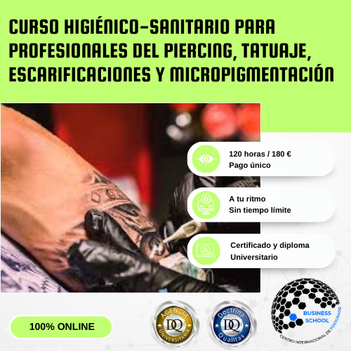 CURSO PROFESIONAL HIGIENICO-SANITARIO CENTRO INTERNACIONAL POSTGRADO