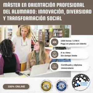 MÁSTER ORIENTACIÓN PROFESIONAL ALUMNADO