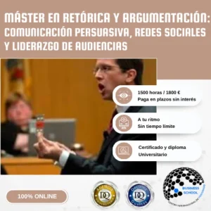 MÁSTER RETÓRICA Y ARGUMENTACIÓN