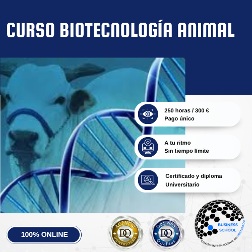 Curso Universitario Biotecnología Animal Centro Internacional Postgrado