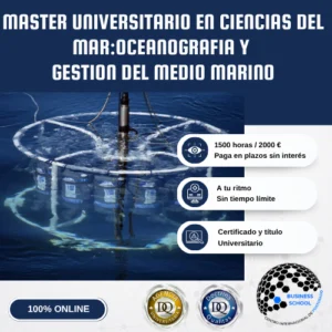 Máster Ciencias del Mar: Oceanografía y Gestión del Medio Marino
