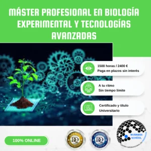 Máster Biología Experimental Y Tecnologías Avanzadas