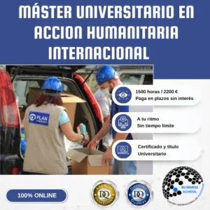 Máster Acción Internacional Humanitaria