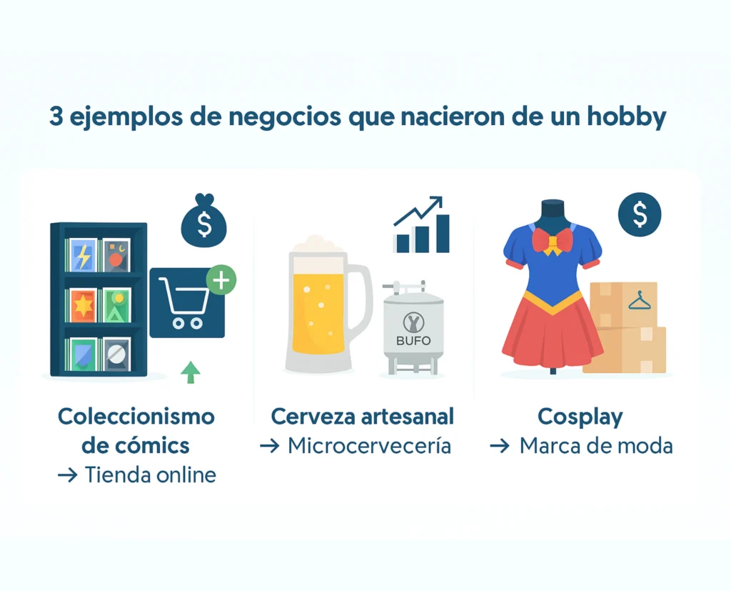 3 ejemplos de negocios que nacieron de un hobby