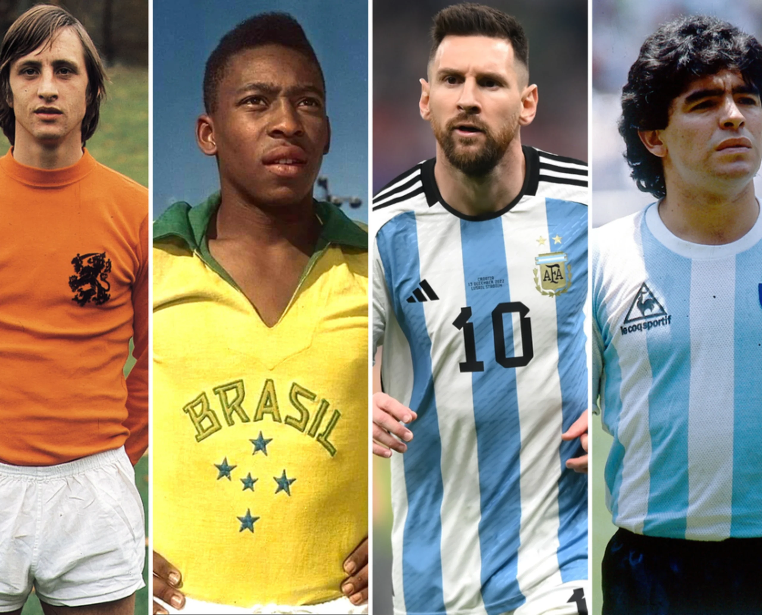 Lee más sobre el artículo El equipo de fútbol perfecto de todos los tiempos: once ideal histórico