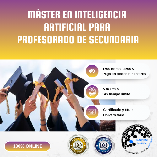 Máster IA Para Profesorado Secundaria