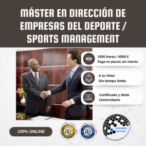Máster En Dirección De Empresas Del Deporte Sport Management