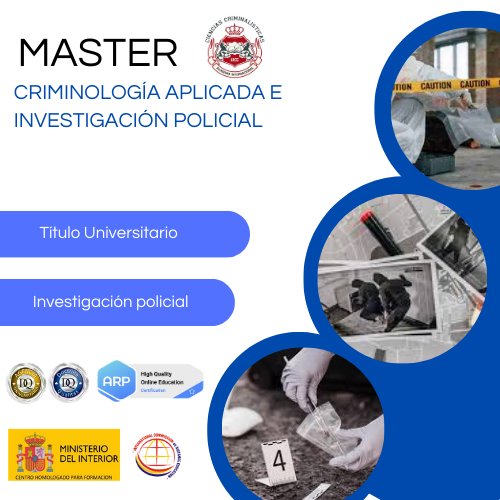 Máster Criminología Aplicada E Investigación Policial