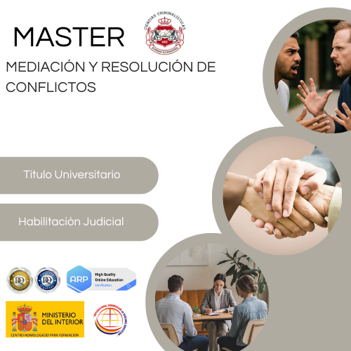 Máster en Mediación y Resolución de Conflictos