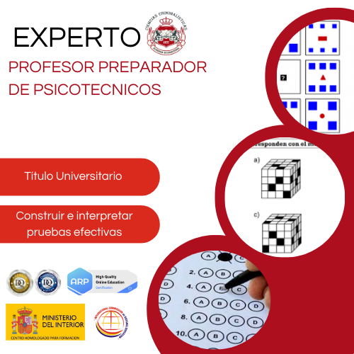 Profesor Y Creador De Psicotécnicos Especialidad F.C.S.E