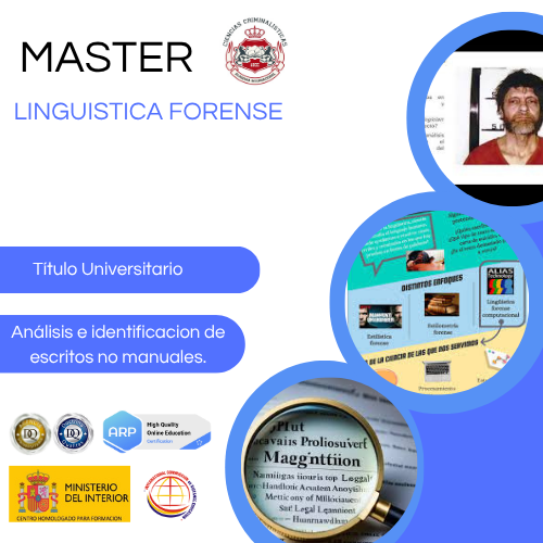 Máster Lingüística Forense | Perito Judicial