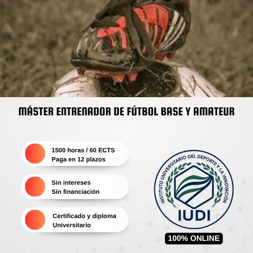 Máster Técnico Fútbol Base Y Amateur