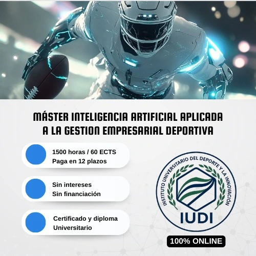 Máster en Inteligencia Artificial Aplicada a la Gestión Empresarial Deportiva