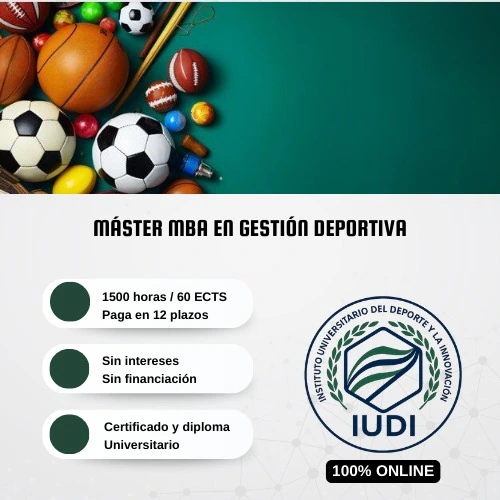 Máster MBA en Gestión Deportiva