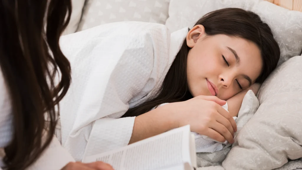 adolescente durmiendo