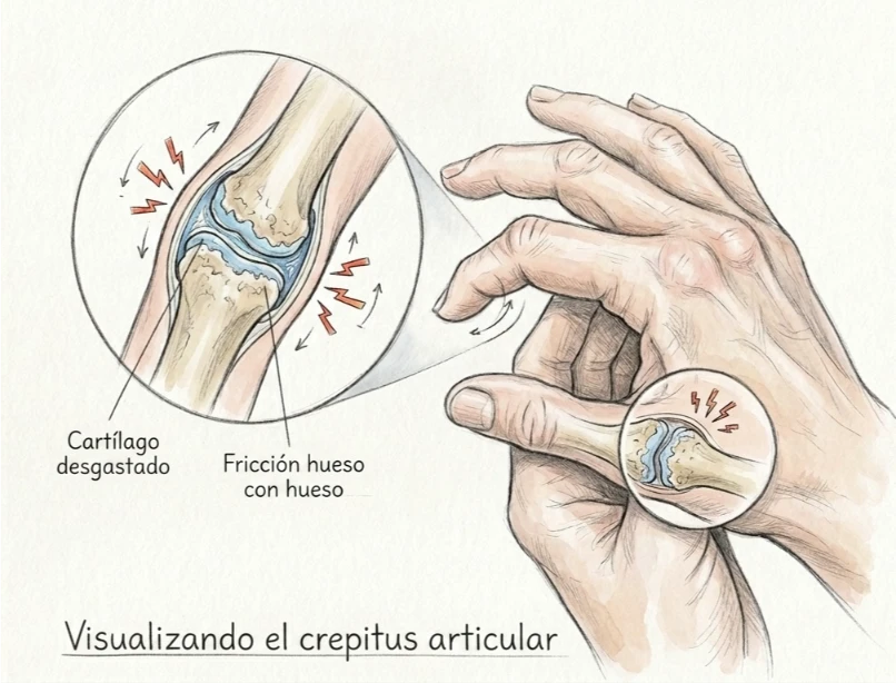es malo que te crujan los huesos
