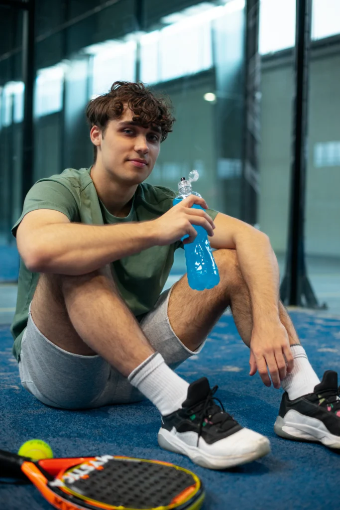 persona recuperándose del ejercicio