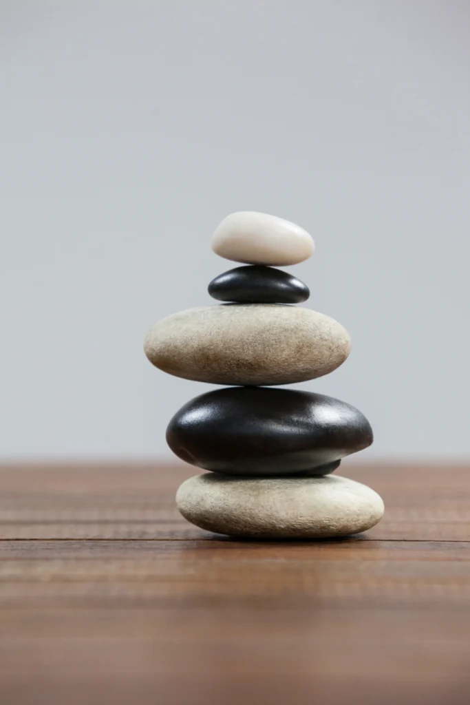 piedras en equilibrio