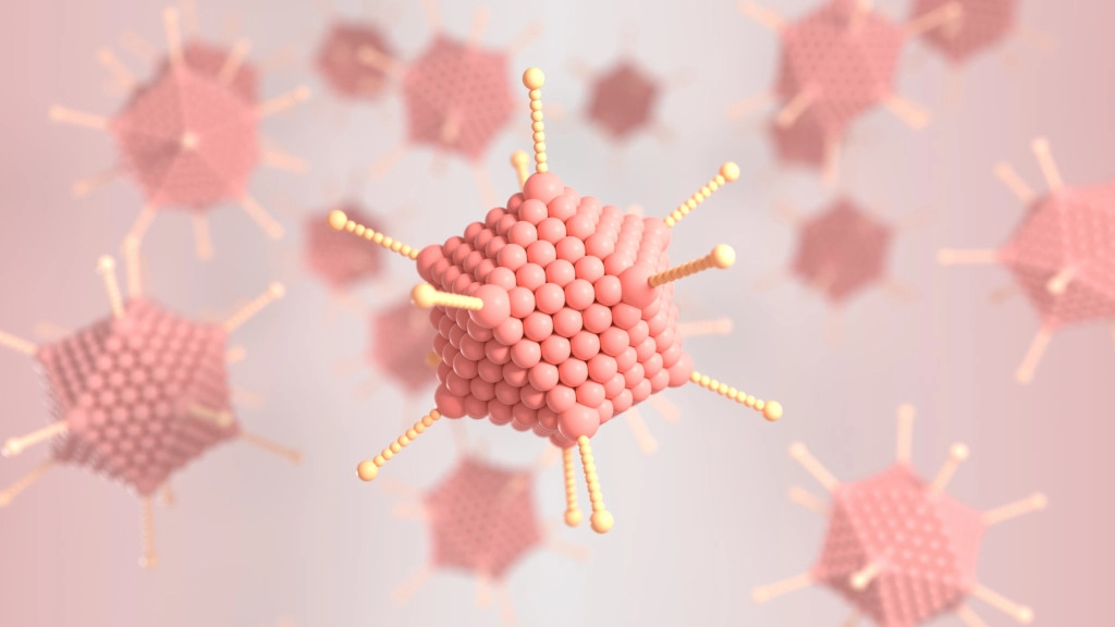 Vectores virales utilizados en ingeniería genética para la entrega del sistema CRISPR-Cas9 en células diana