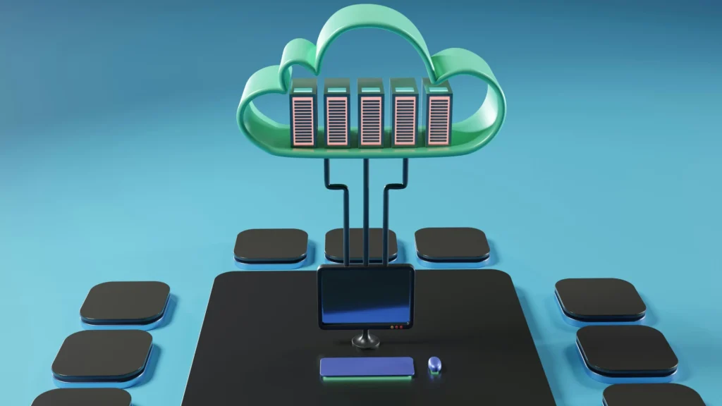 Nube recogiendo datos