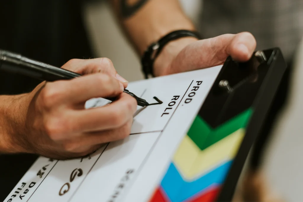 Claqueta de cine