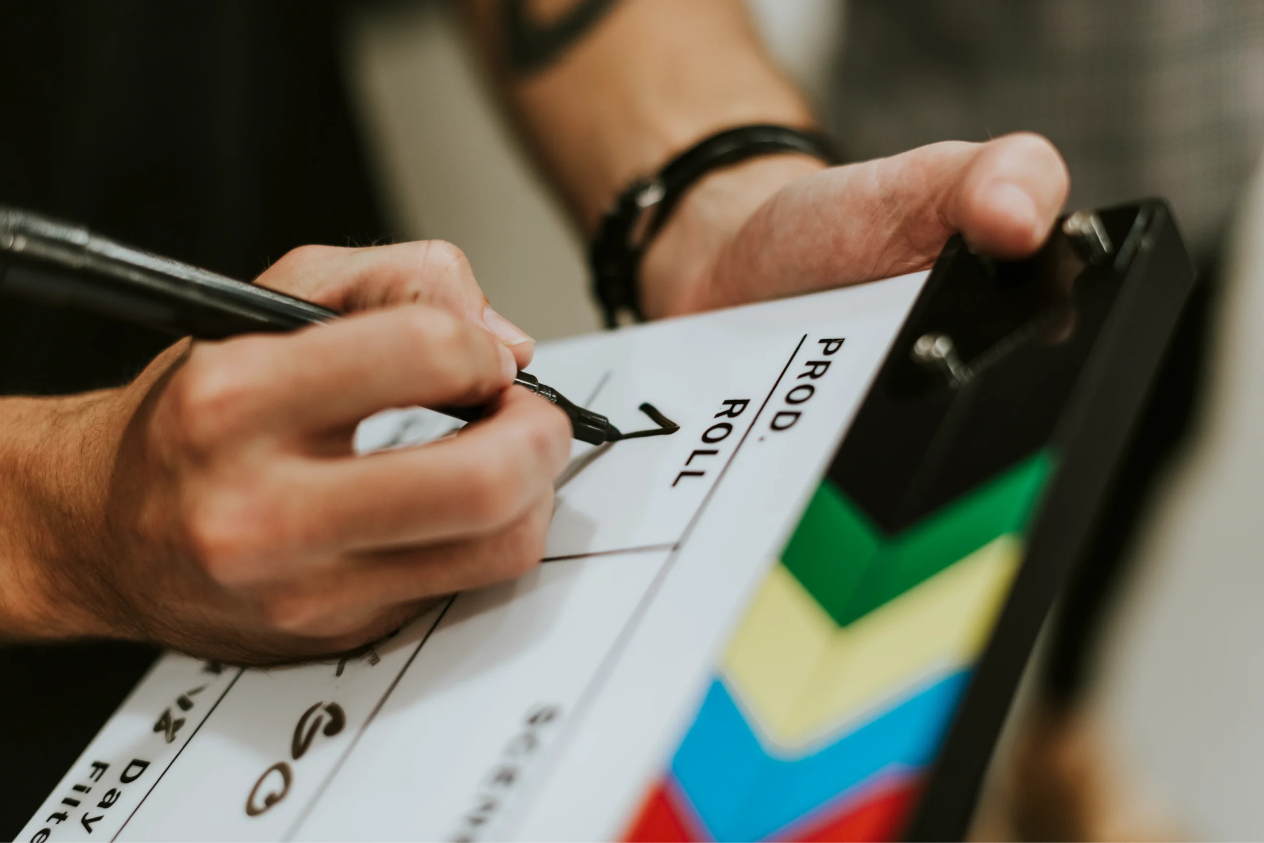 Claqueta de cine